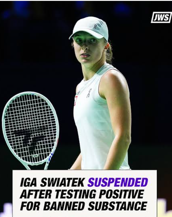 BREAKING NEWS :     SHOCKING ALLEGATIONS ROCK TENNIS WORLD THAT IGA SWAITEK IS INVOLVED IN DRUG SCANDAL BUT WAS COVERED UP BY…