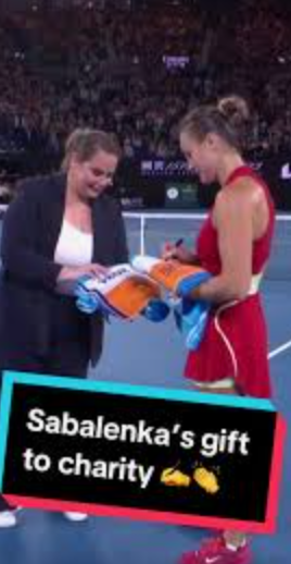 SABALENKA SPEAKS OUT ON CHARITY: “EARNING MILLIONS AND NOT DONATING TO HELP THE SOCIETY IS WICKEDNESS”…