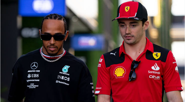 FERRARI ANNOUNCES PARTNERSHIP BETWEEN CHARLES LECLERC AND LEWIS HAMILTON TO COMPETE AGAINST…